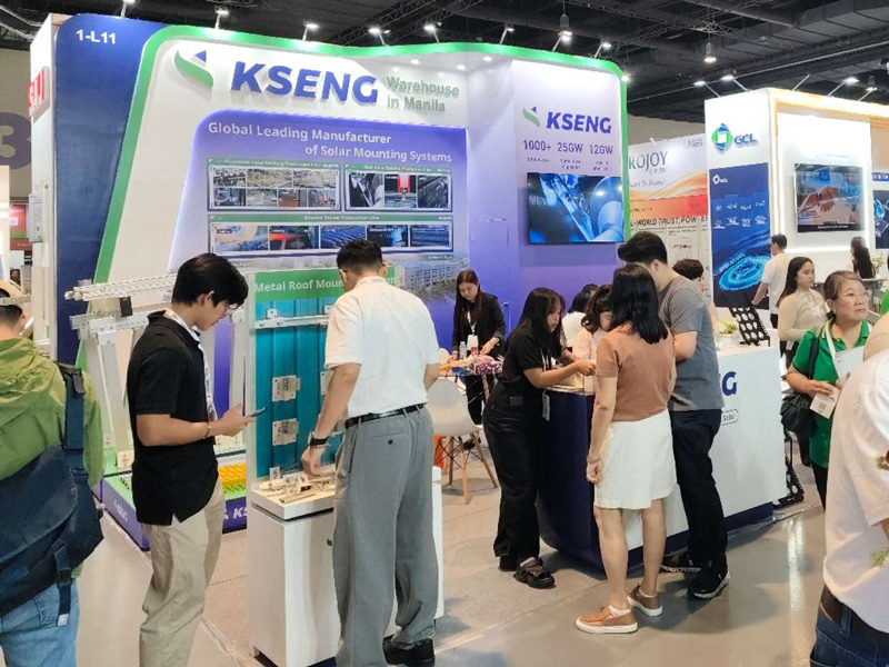  Solar & Storage Live Philippines 2026 – Les solutions de rayonnage solaire &agrave; sc&eacute;nario complet de Kseng Solar suscitent un fort int&eacute;r&ecirc;t sur le march&eacute; philippin