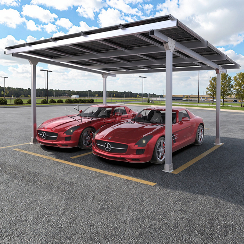 abri de voiture solaire