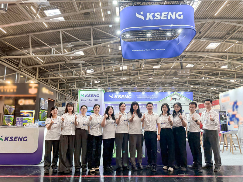 Intersolar Europe 2026 - Kseng Solar brille de mille feux avec des solutions de rayonnage solaire pr&ecirc;tes &agrave; l'emploi pour tous les sc&eacute;narios en Allemagne