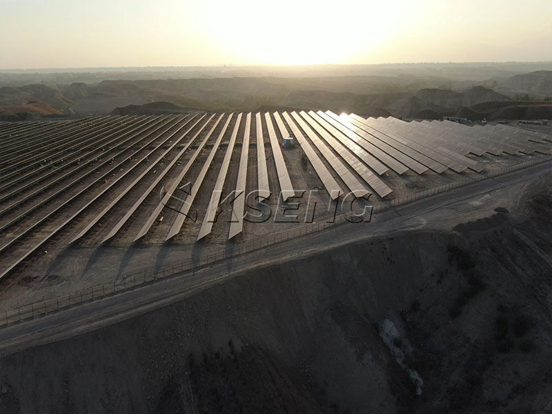 18 MW-Namangan-Ciment-Solar-PV-Plant-Ground-Mount-Structure‑Kseng