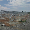 Syst&egrave;me de montage solaire au sol sur pieux en acier galvanis&eacute; &agrave; chaud Disposition est-ouest