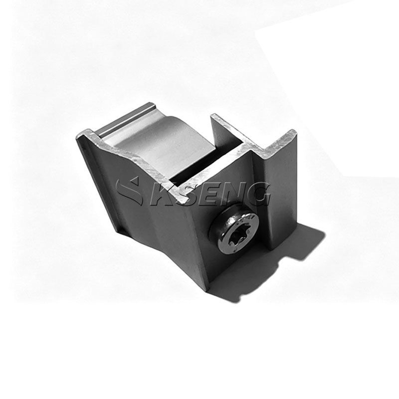 Pince d'extr&eacute;mit&eacute; rapide solaire pour support de montage solaire