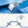 Pince solaire de toit en m&eacute;tal trap&eacute;zo&iuml;dal pour syst&egrave;me de montage PV