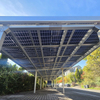 Syst&egrave;me de montage pour abri de voiture solaire commercial et industriel